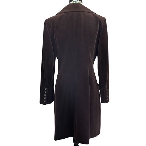Vintage Grace Collection Brown Velvet Jacket - Picture 2 of 5